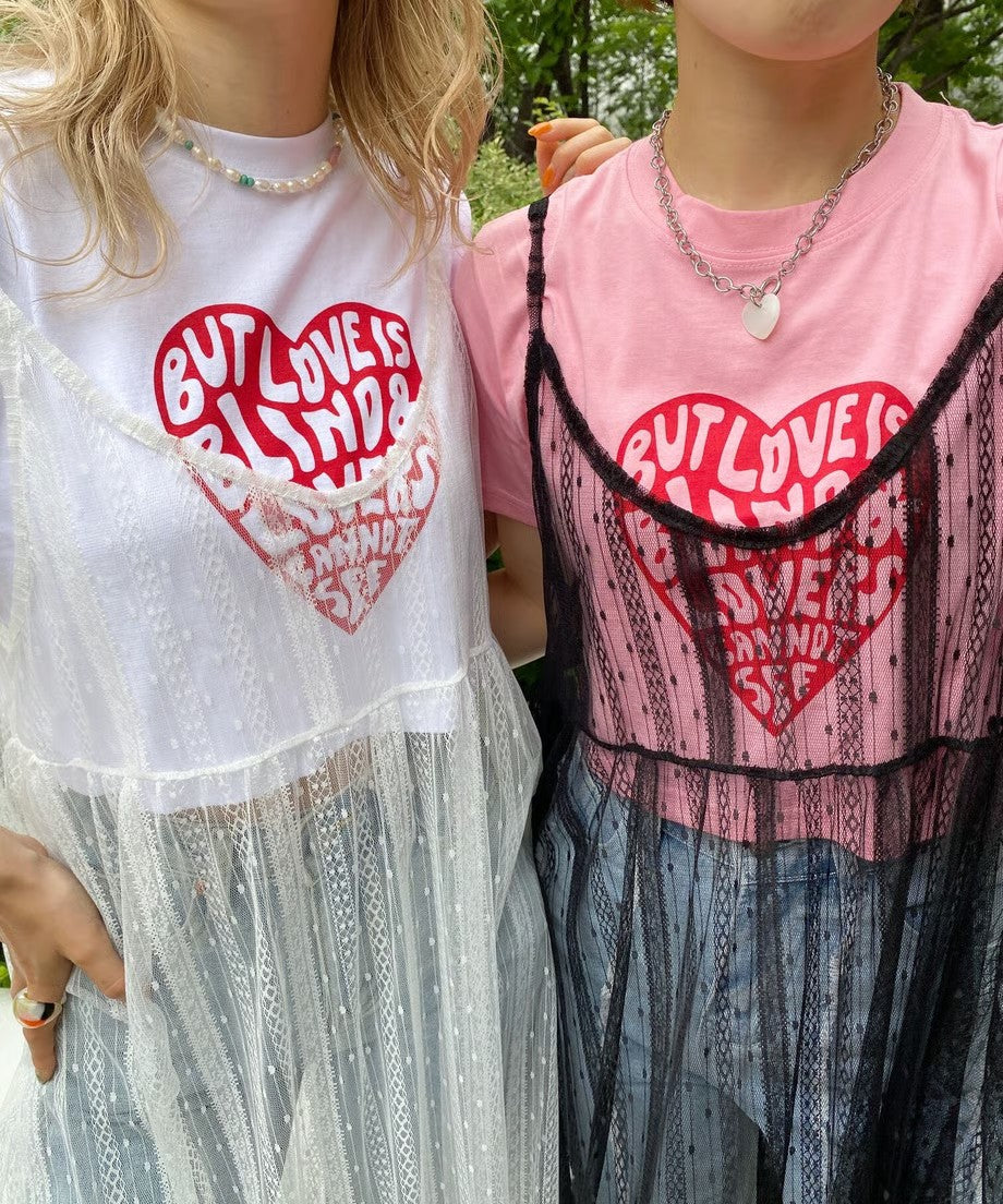 ※残りわずか!<SL2222767> Heart logo short T