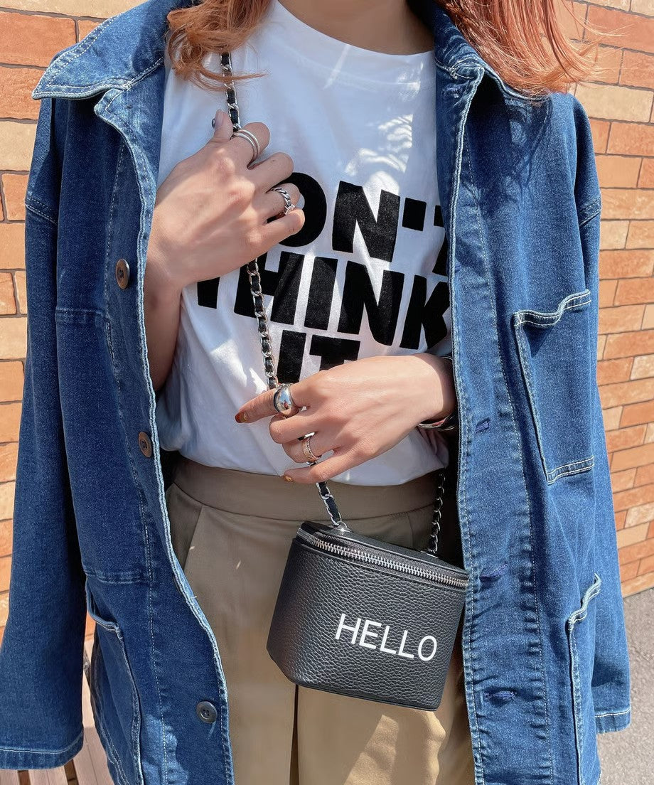 ※残りわずか! <AN2231430> フロッキーロゴTシャツ