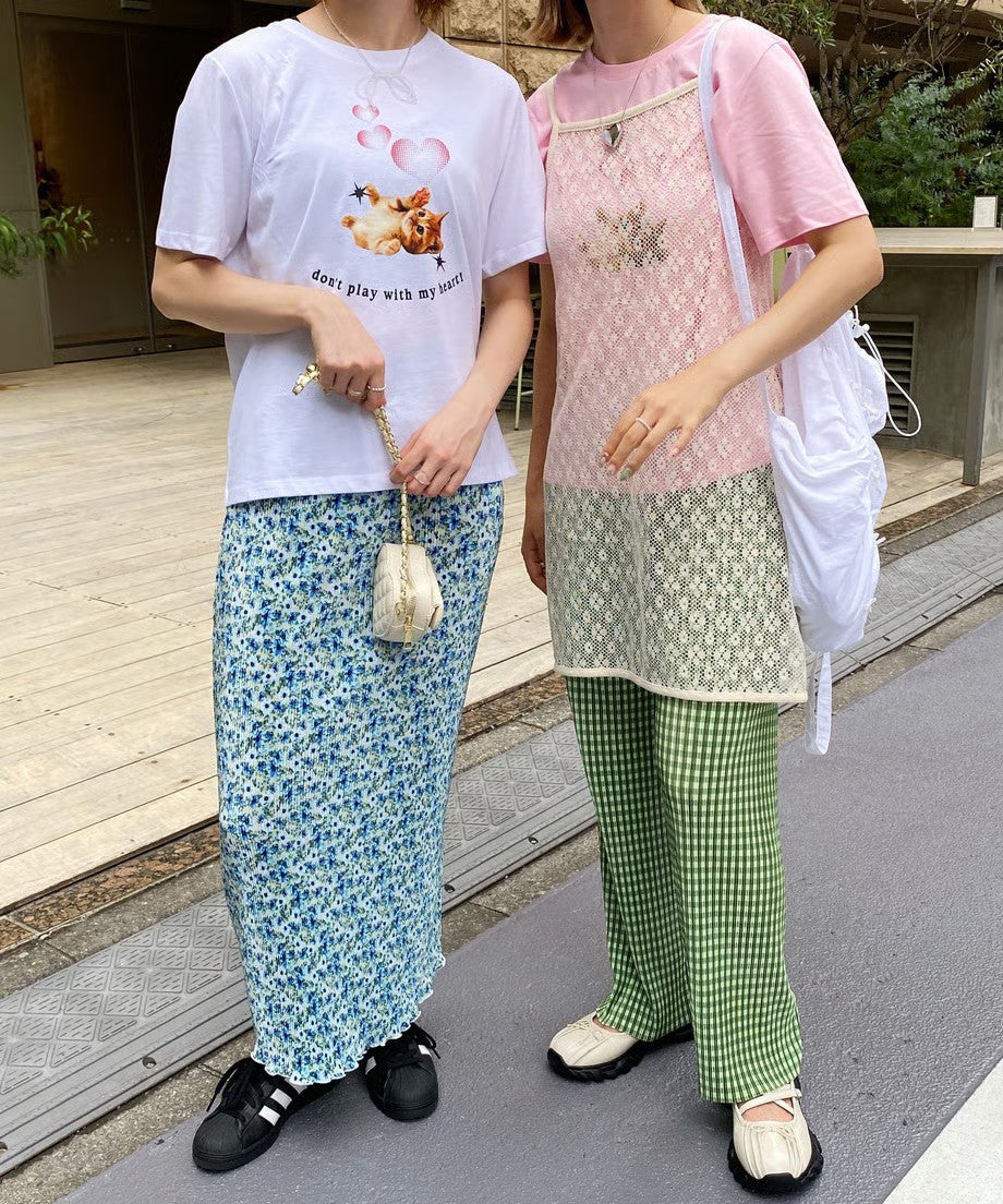 <SL2233613> ネコハートTシャツ