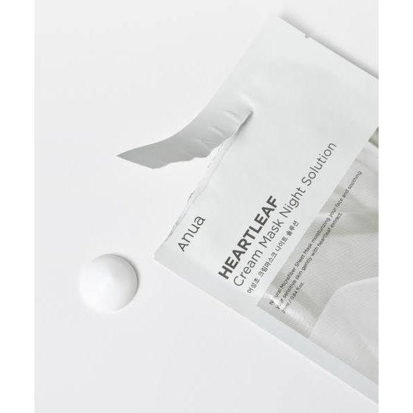 <SL7241003> 【ANUA】HEARTLEAF CREAM NIGHT MASK 3枚入り