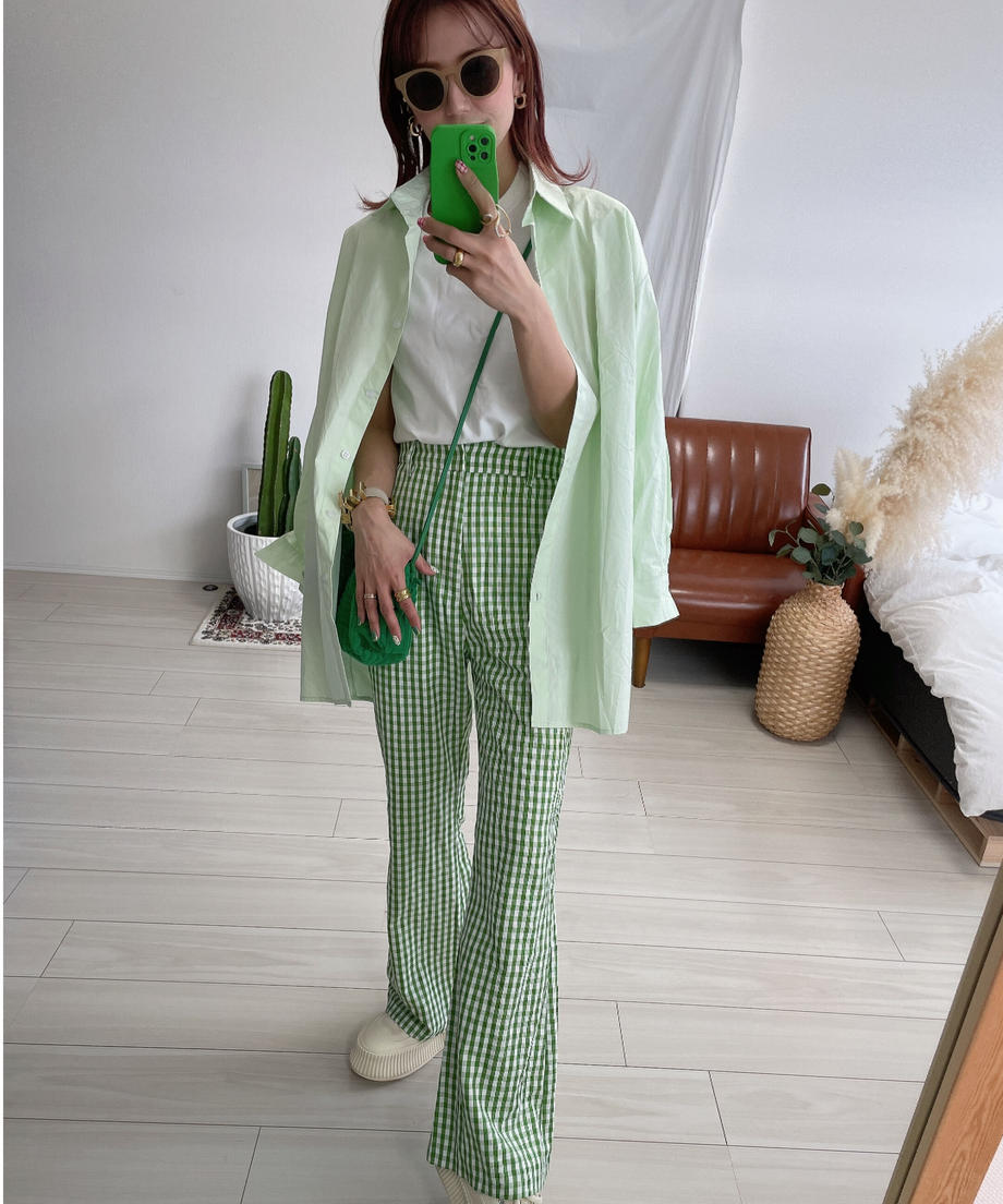 50%OFF!<AN2221314> Candy color shirt