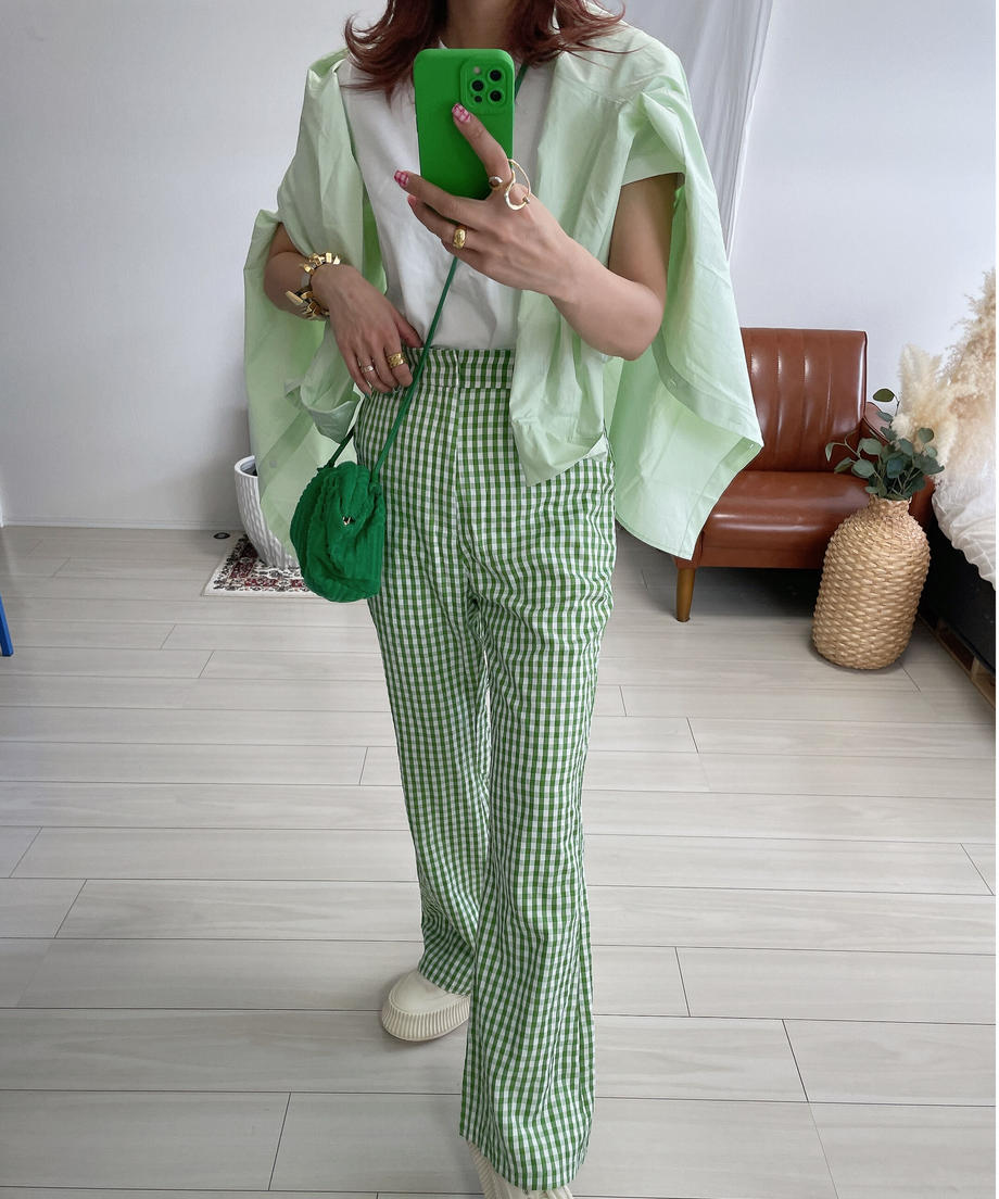 50%OFF!<AN2221314> Candy color shirt
