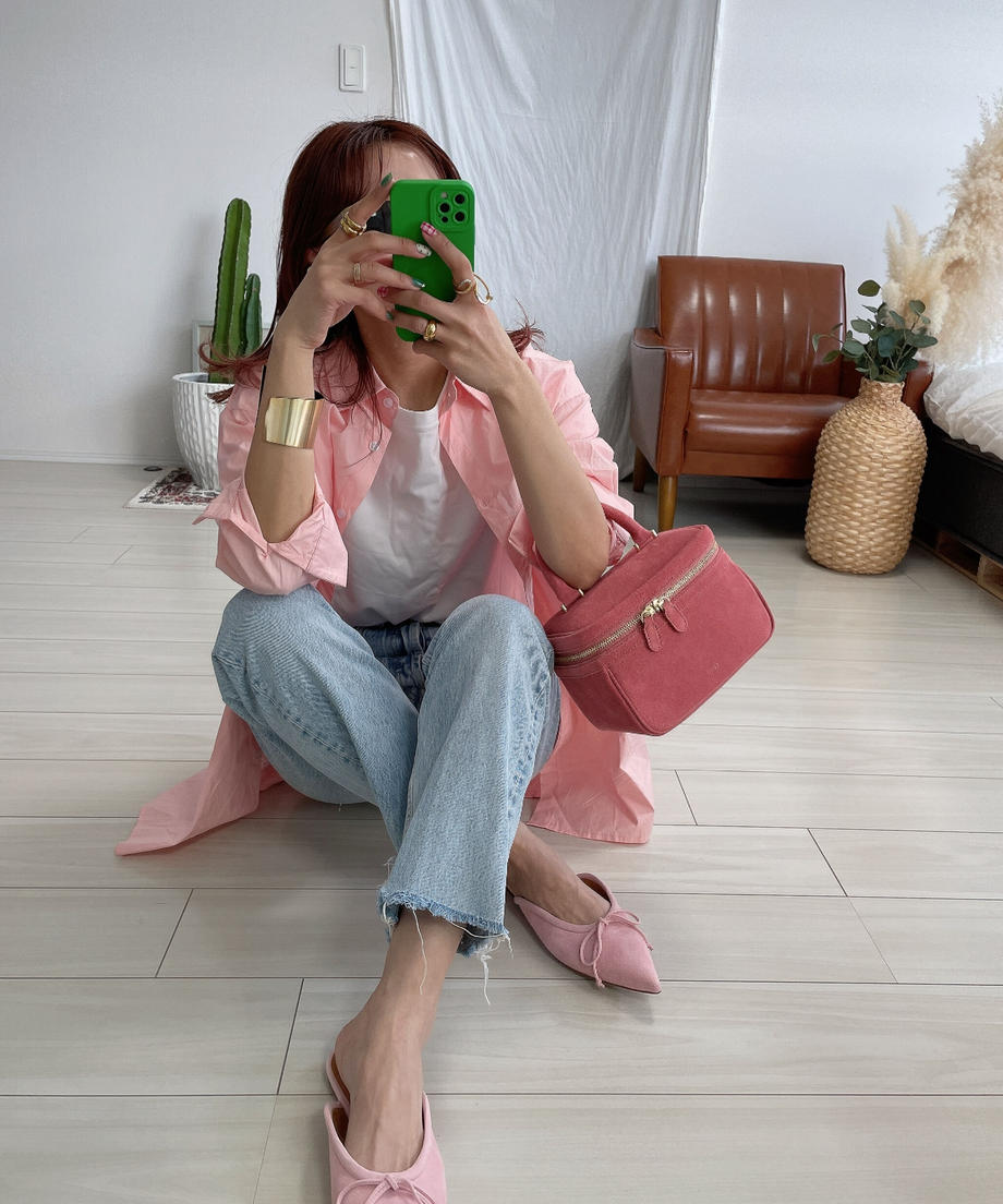 50%OFF!<AN2221314> Candy color shirt