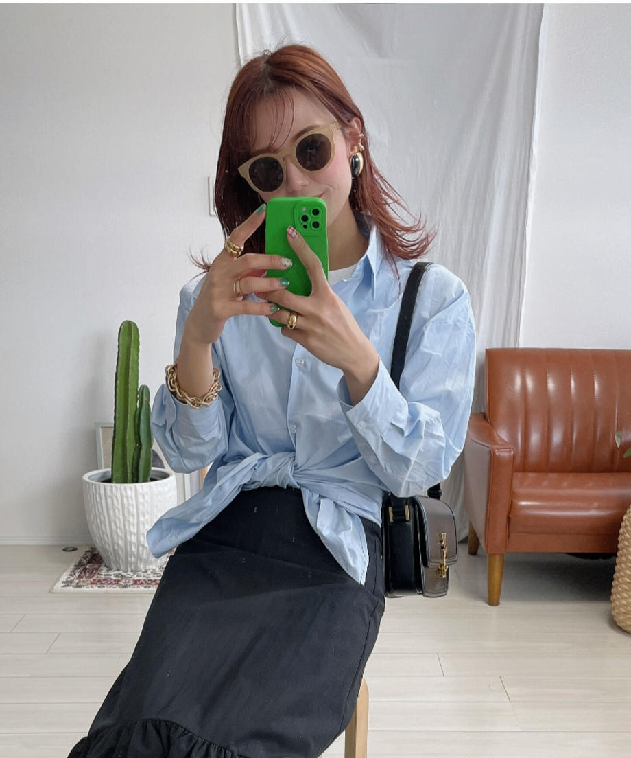 50%OFF!<AN2221314> Candy color shirt