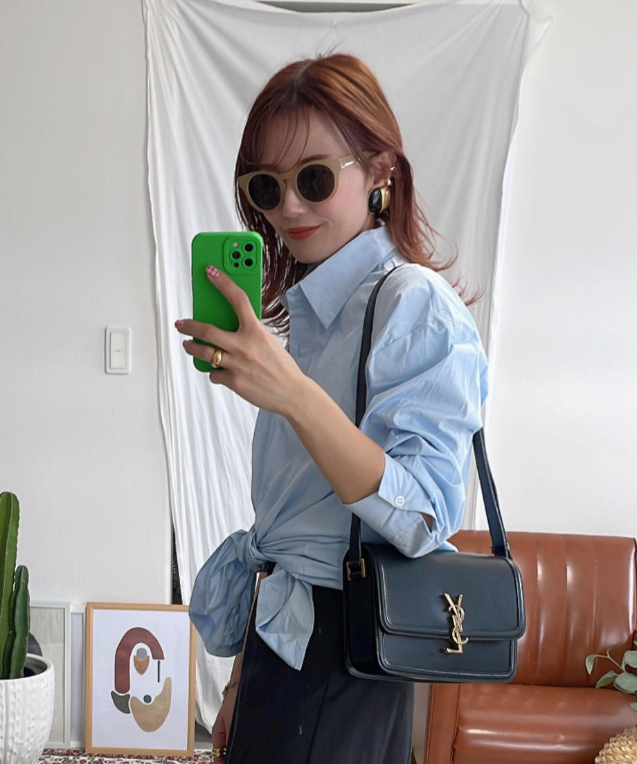 50%OFF!<AN2221314> Candy color shirt