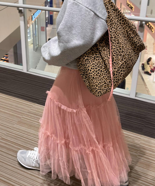 <LT2223128> チュールロングスカート