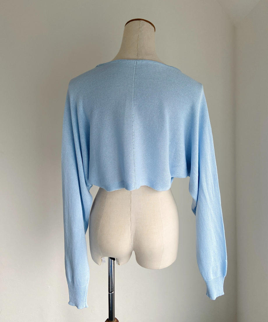 <LT2232103> リボンボレロカーディガン