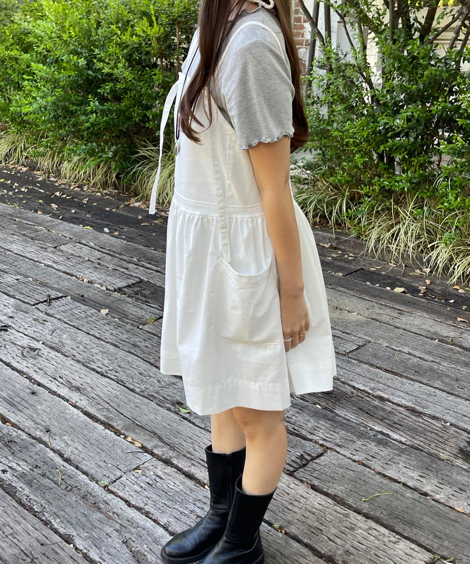 <PE2232710> エプロンワンピース