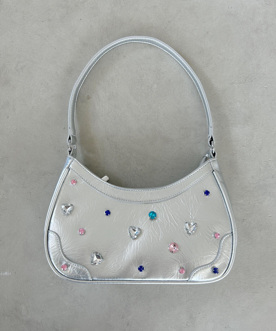 <SL1233603> 2WAYビジューミニショルダー