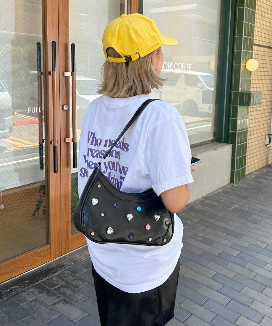 <SL1233603> 2WAYビジューミニショルダー