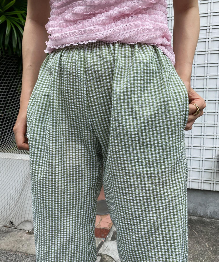 <SL2222742> ギンガムチェックパンツ