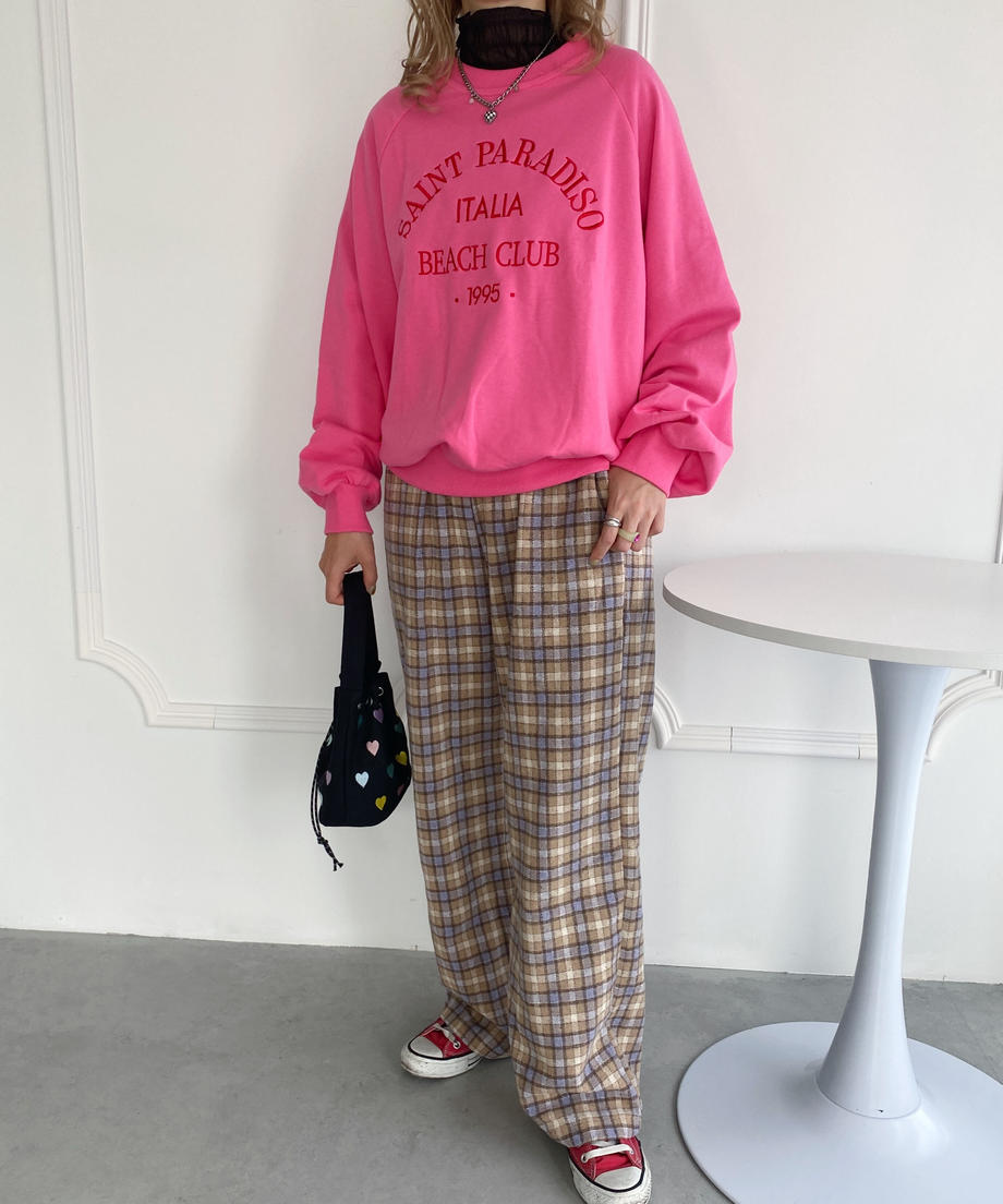 <SL2224608> メロウハイネックシャーリングシアーTOPS