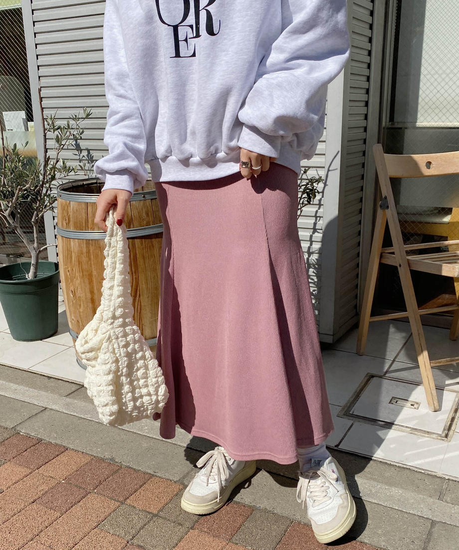 <SL2231628> プリーツマーメイドロングスカート