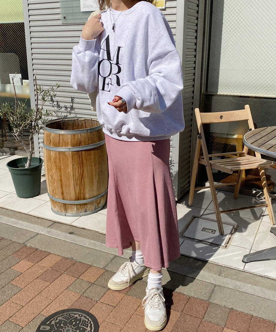 <SL2231628> プリーツマーメイドロングスカート