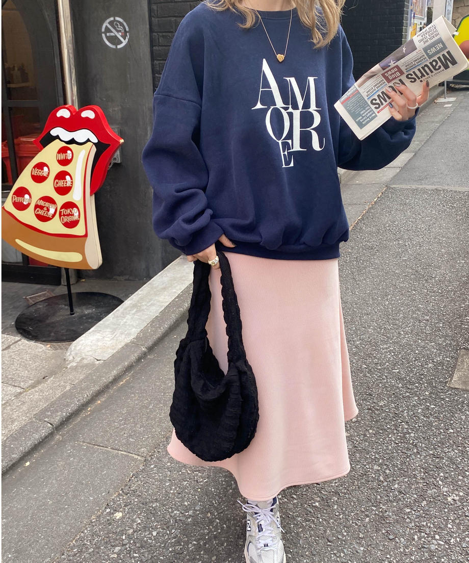 <SL2231629> カットコールフレアロングスカート