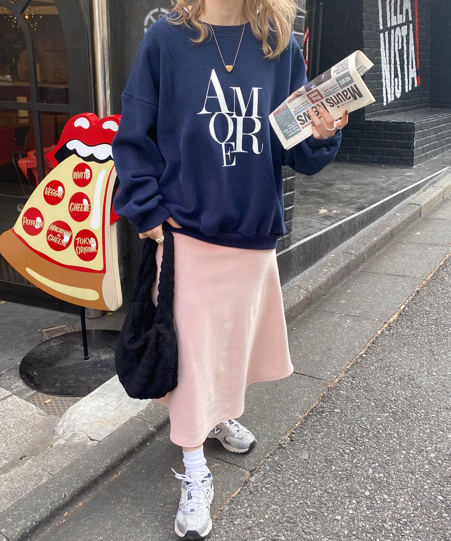 <SL2231629> カットコールフレアロングスカート