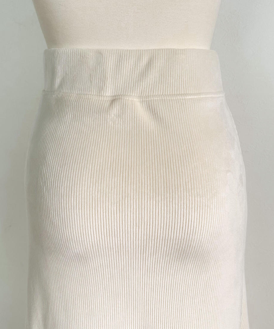 <SL2231629> カットコールフレアロングスカート