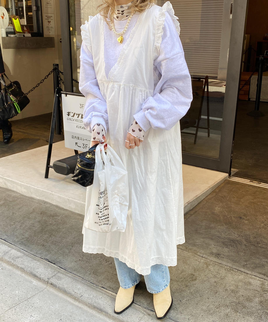 <SL2231645> bicolor wide denim