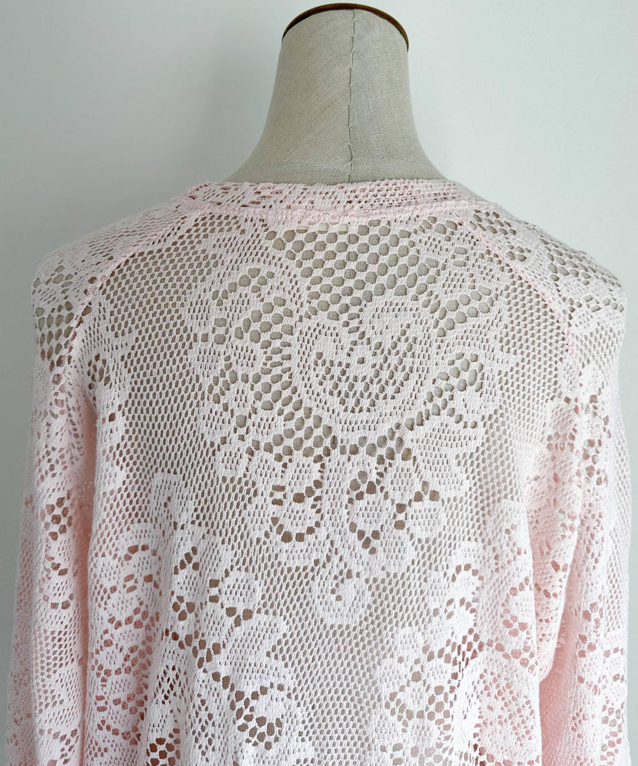※残りわずか! <SL2231660> fringe crochet knit