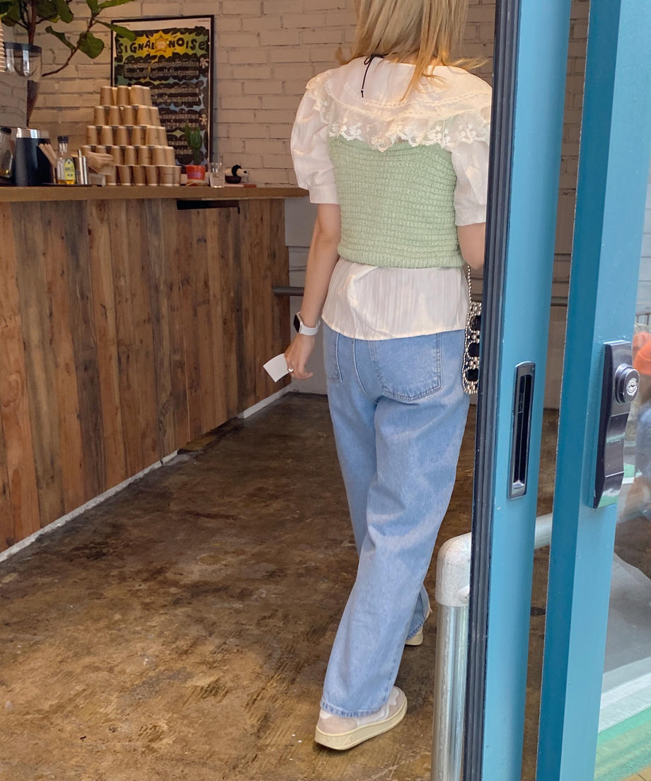 <SL2232716> ハートボタンニットビスチェ
