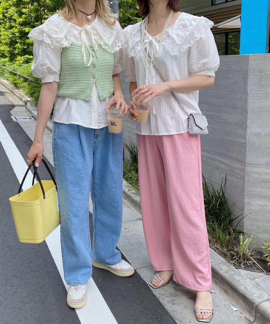 <SL2232716> ハートボタンニットビスチェ