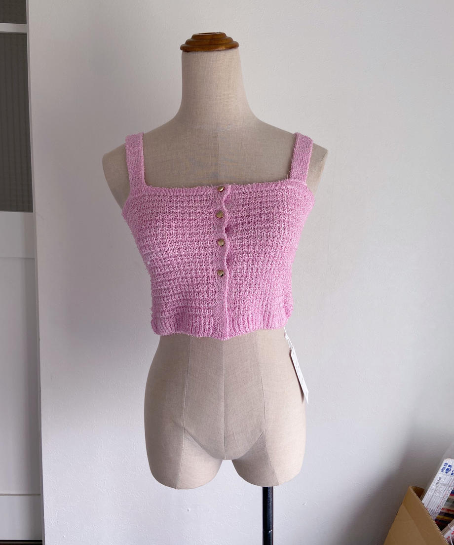 <SL2232716> ハートボタンニットビスチェ