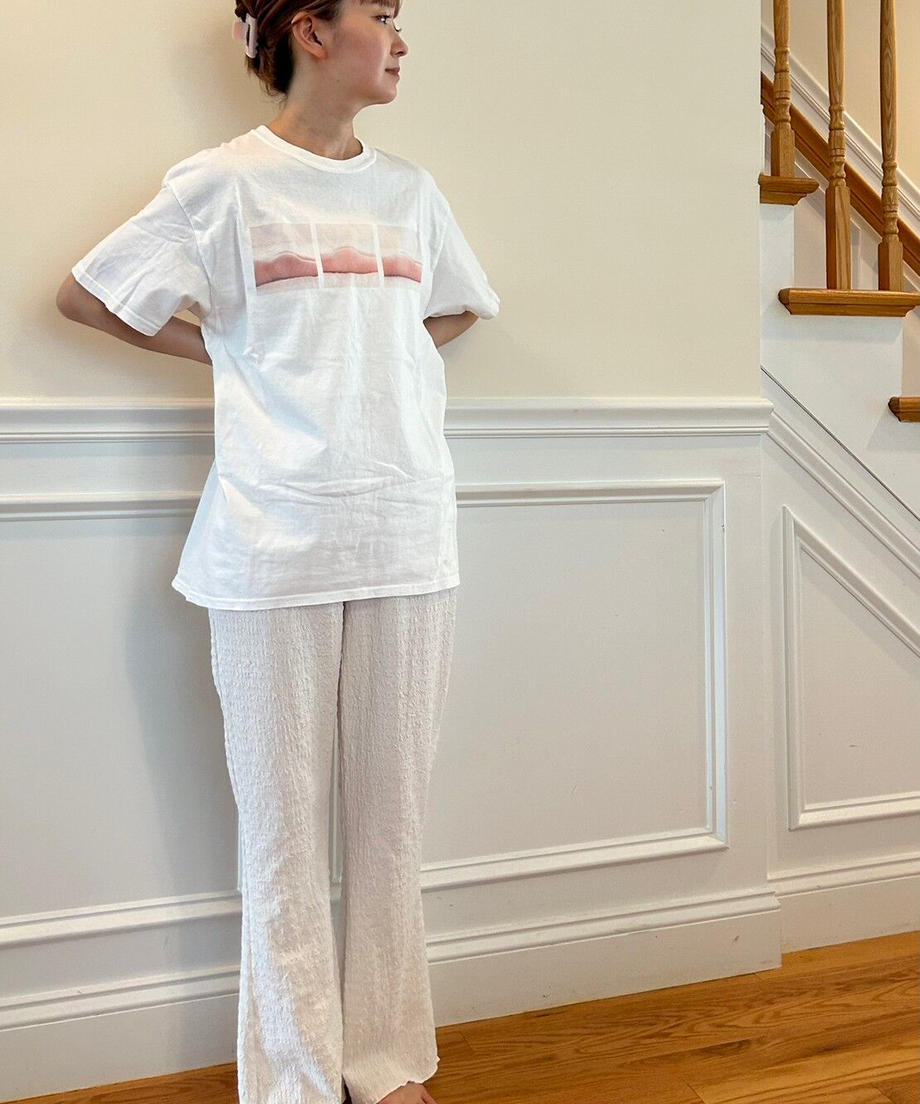 <SL2232732> Jacquard flare pants