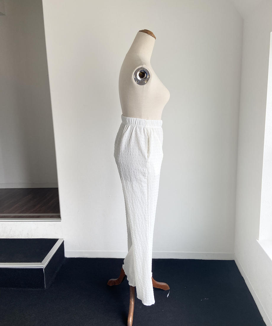<SL2232732> Jacquard flare pants