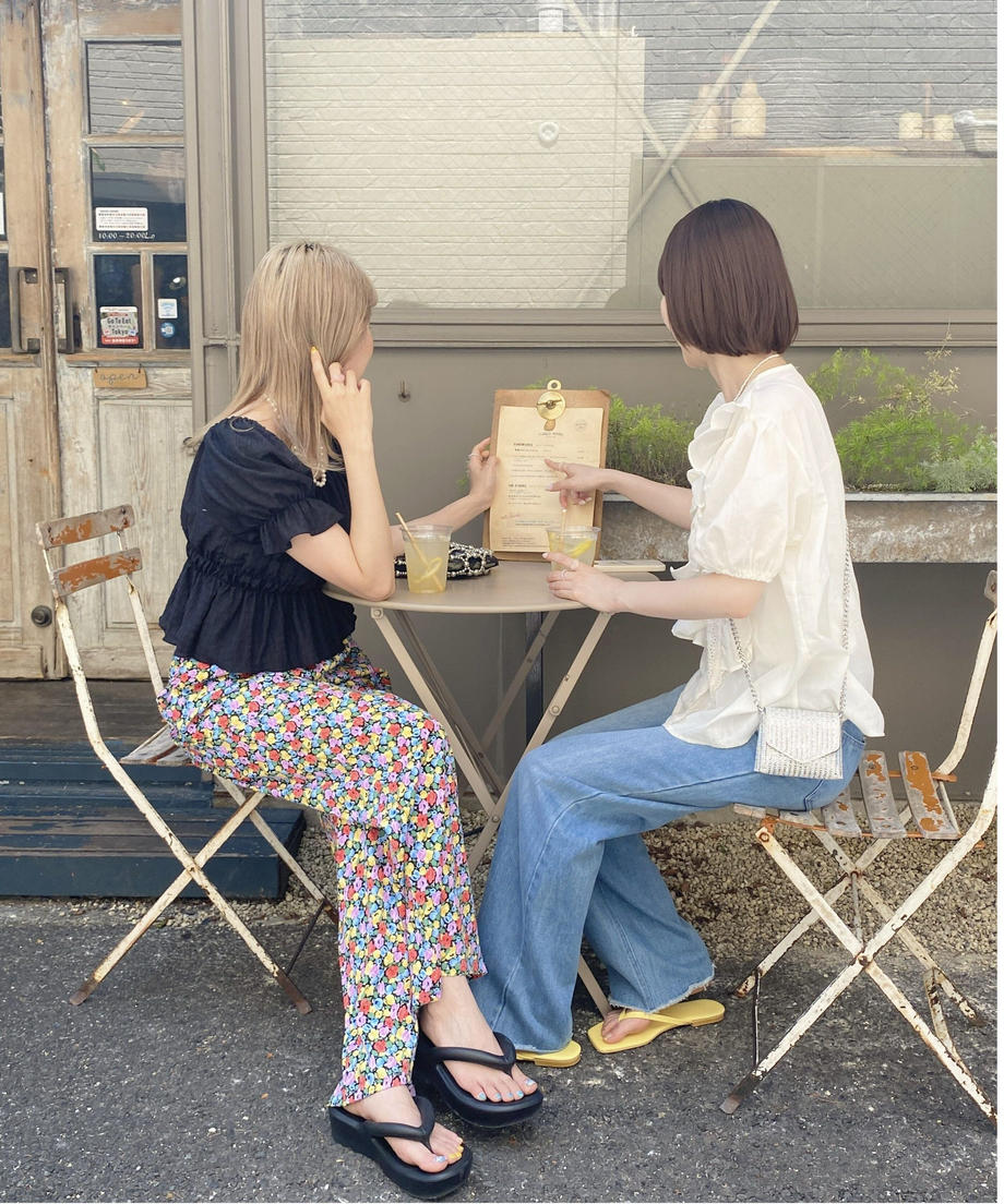 ♥<SL2232743> ビッグカラーフリルブラウス