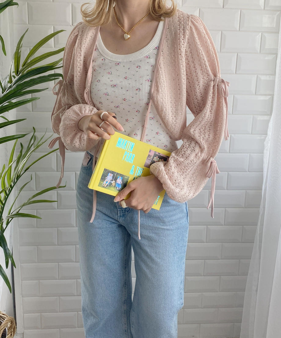 <SL2232748> レトロフラワーワッフルタンク