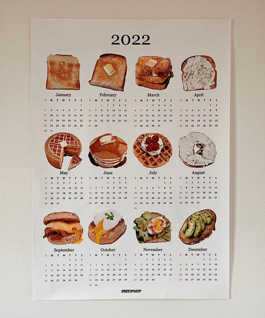 <SL6222601> BRUNCH Canvas Calendar
