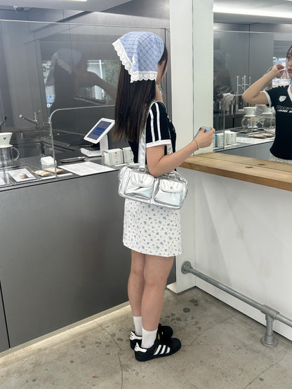 ＜SL2242641＞　小花柄ミニスカート
