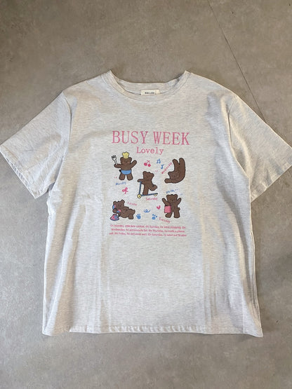 ＜SL2252610＞　Bear lovely T