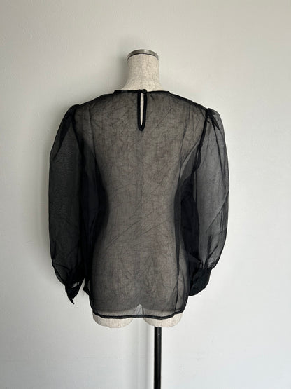 ＜IT2233415＞　シフォンシアーブラウス