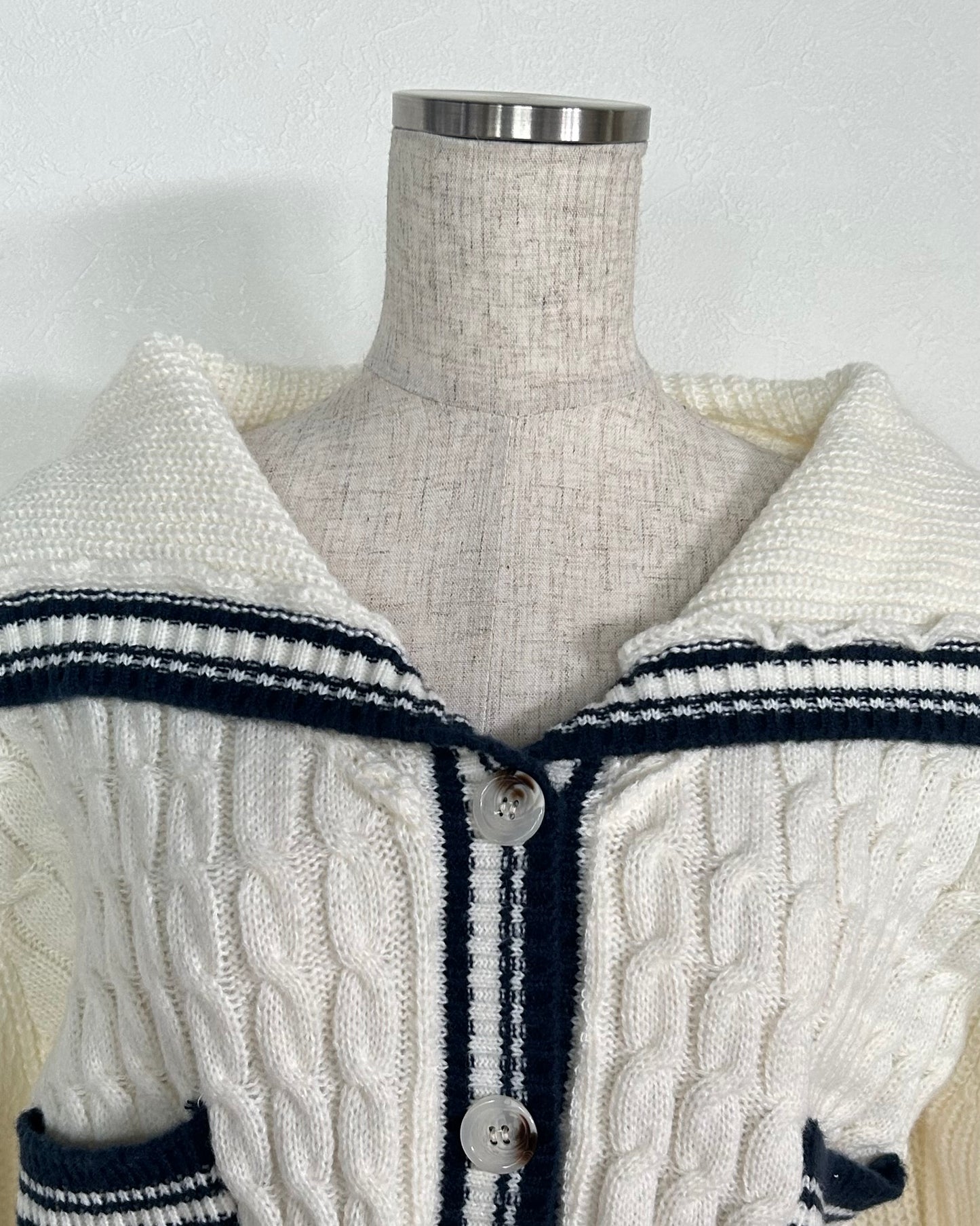 ※ラスト1点！＜SL2233697＞　sea mood sailor collar cardigan