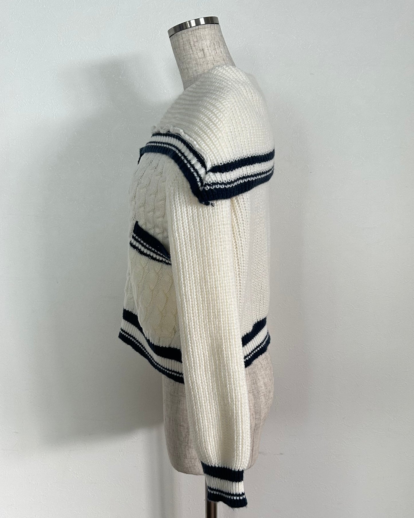 ※ラスト1点！＜SL2233697＞　sea mood sailor collar cardigan