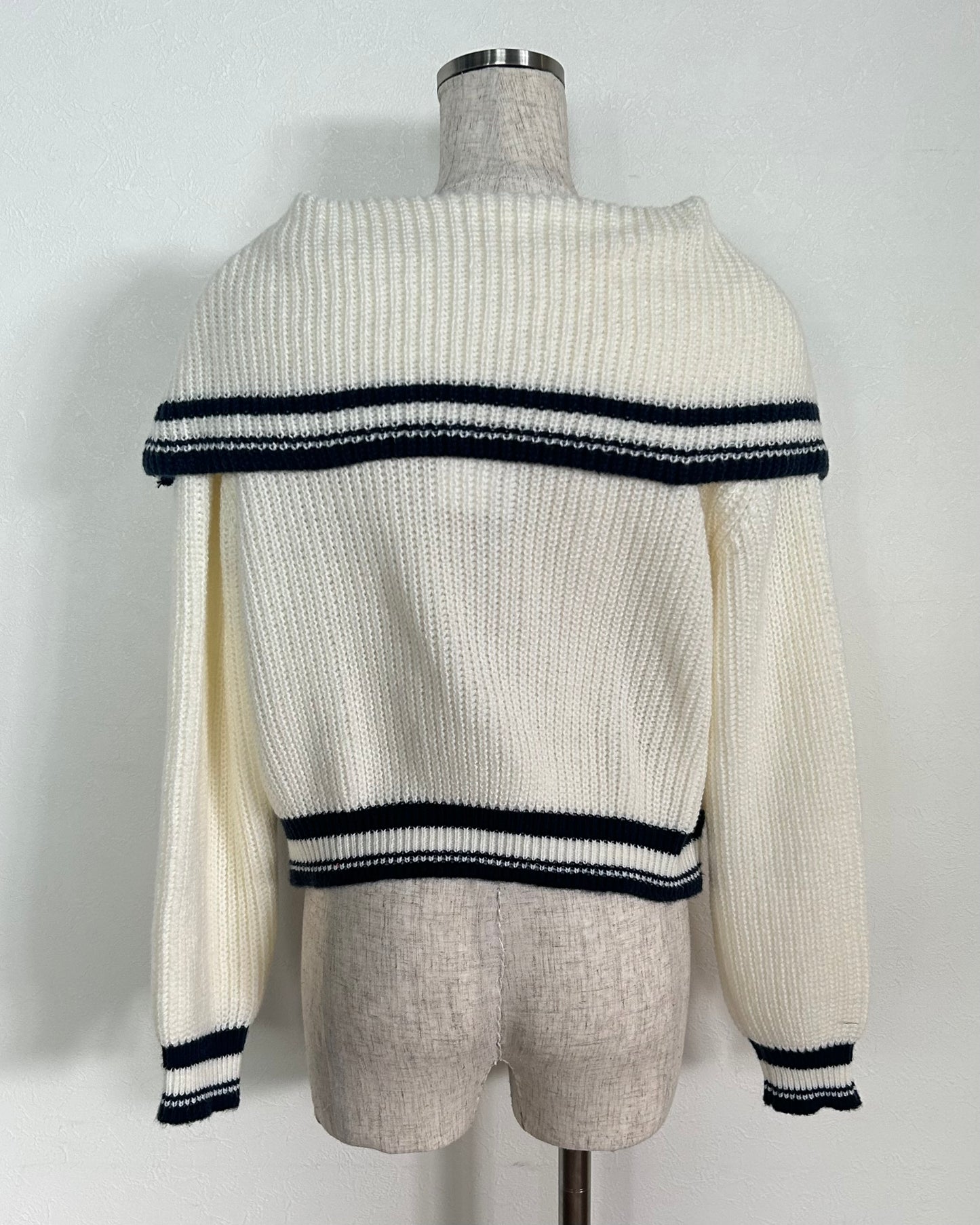 ※ラスト1点！＜SL2233697＞　sea mood sailor collar cardigan