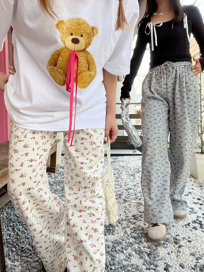 ＜SL2241617＞　bear ribbon tee