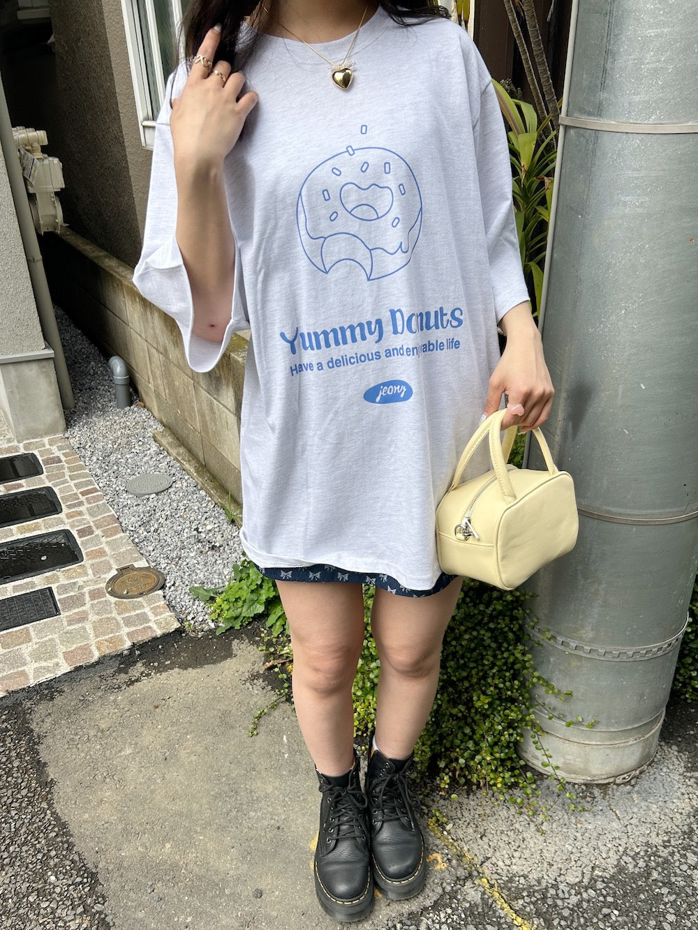 ＜SL2241619＞　doughnut tee