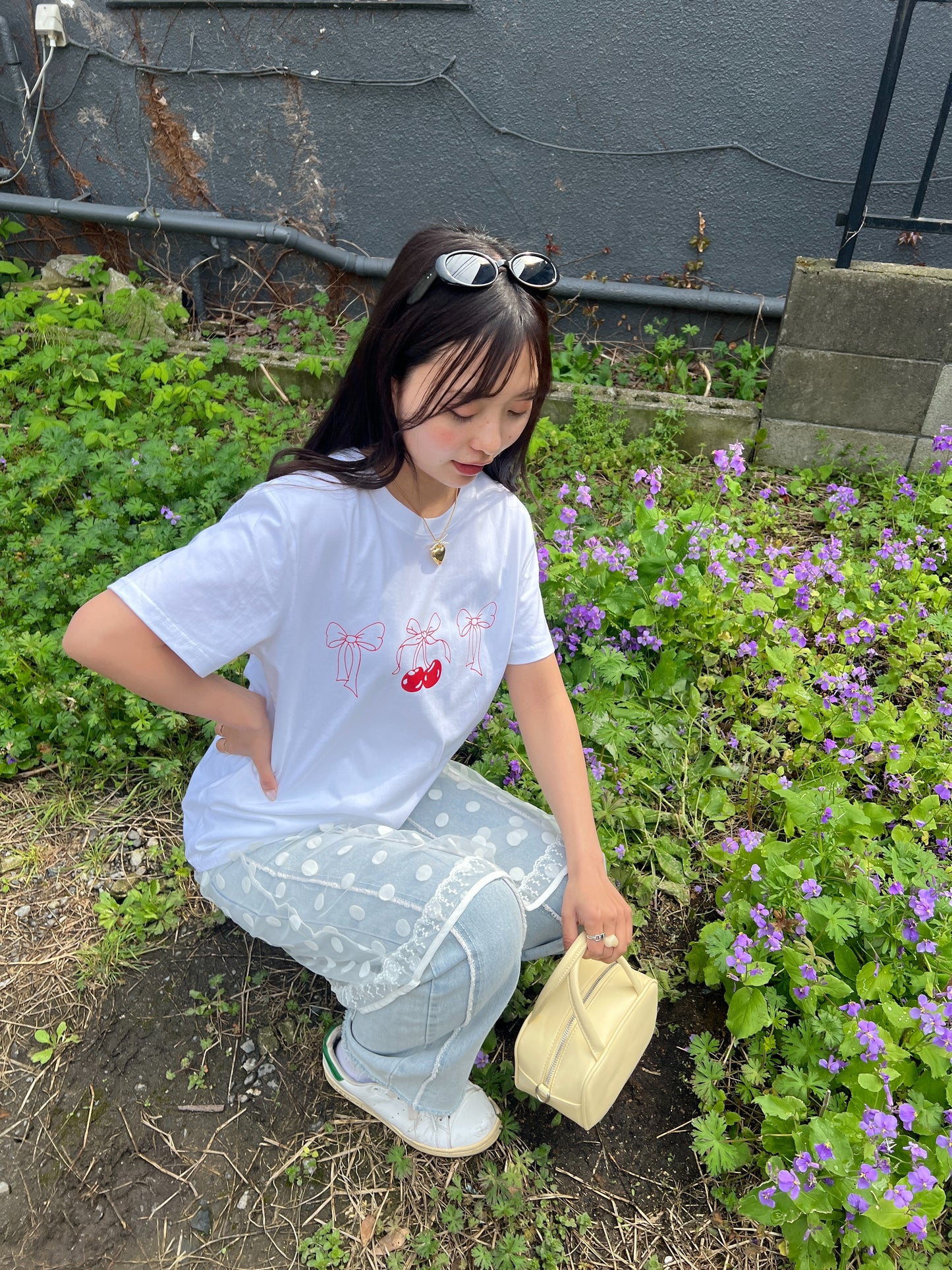 ＜SL2241649＞　チェリーリボンT