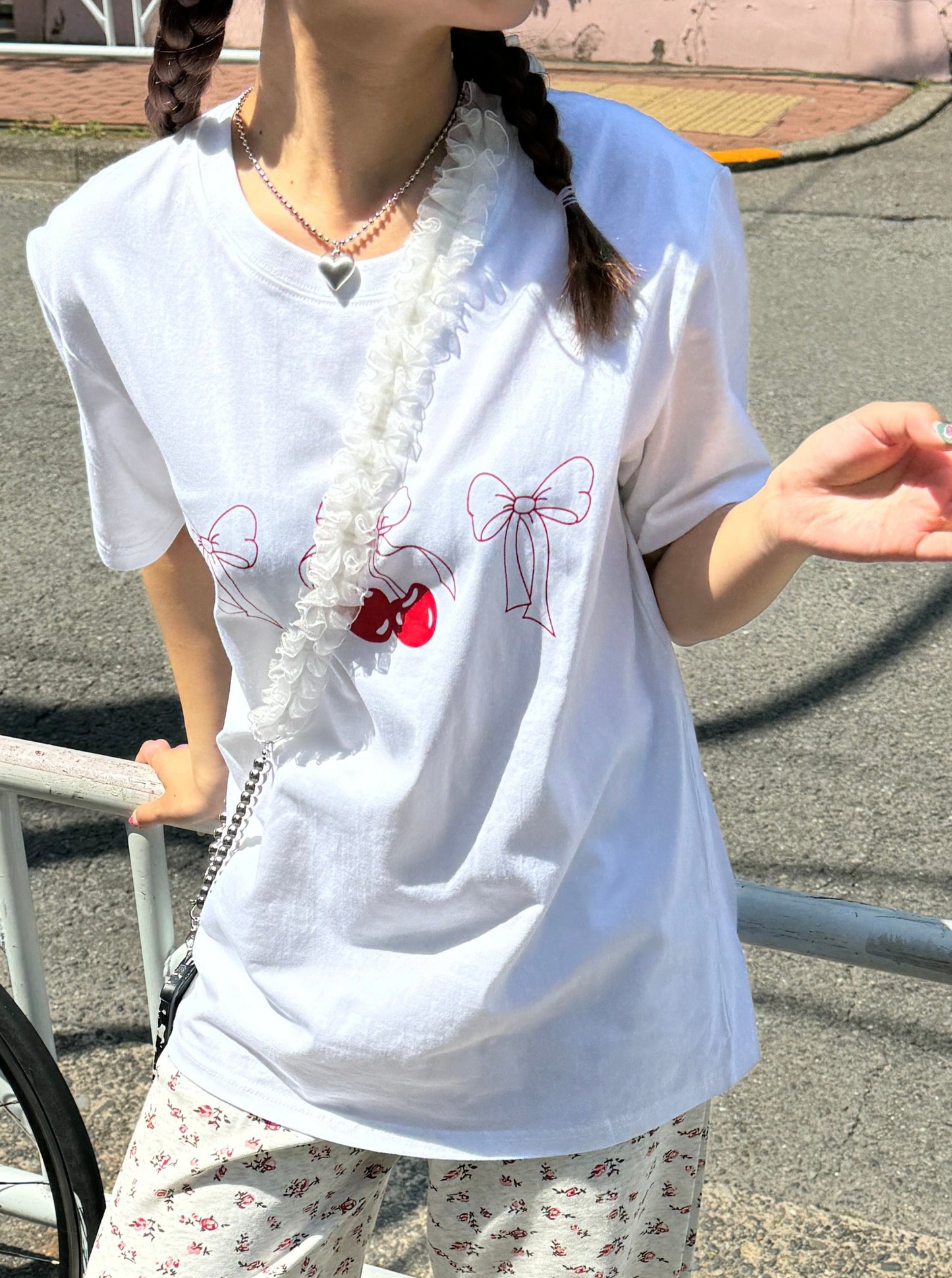 ＜SL2241649＞　チェリーリボンT