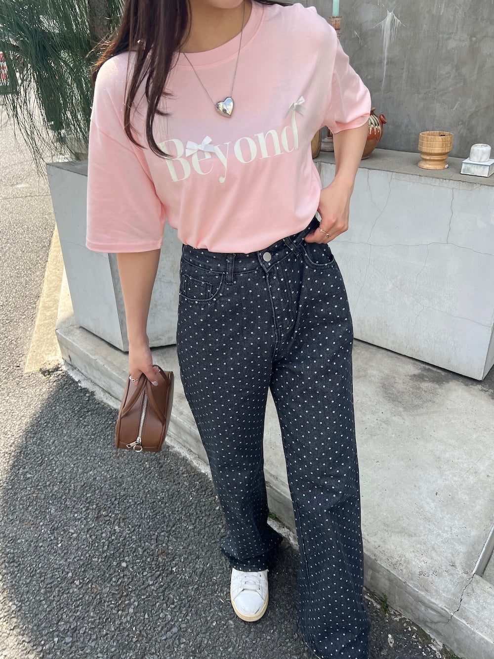 ＜SL2241618＞　Beyond ribbon tee