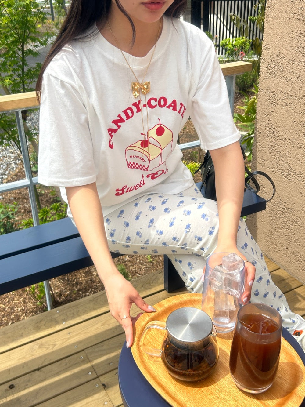 ＜SL2241659＞　candy cake tee
