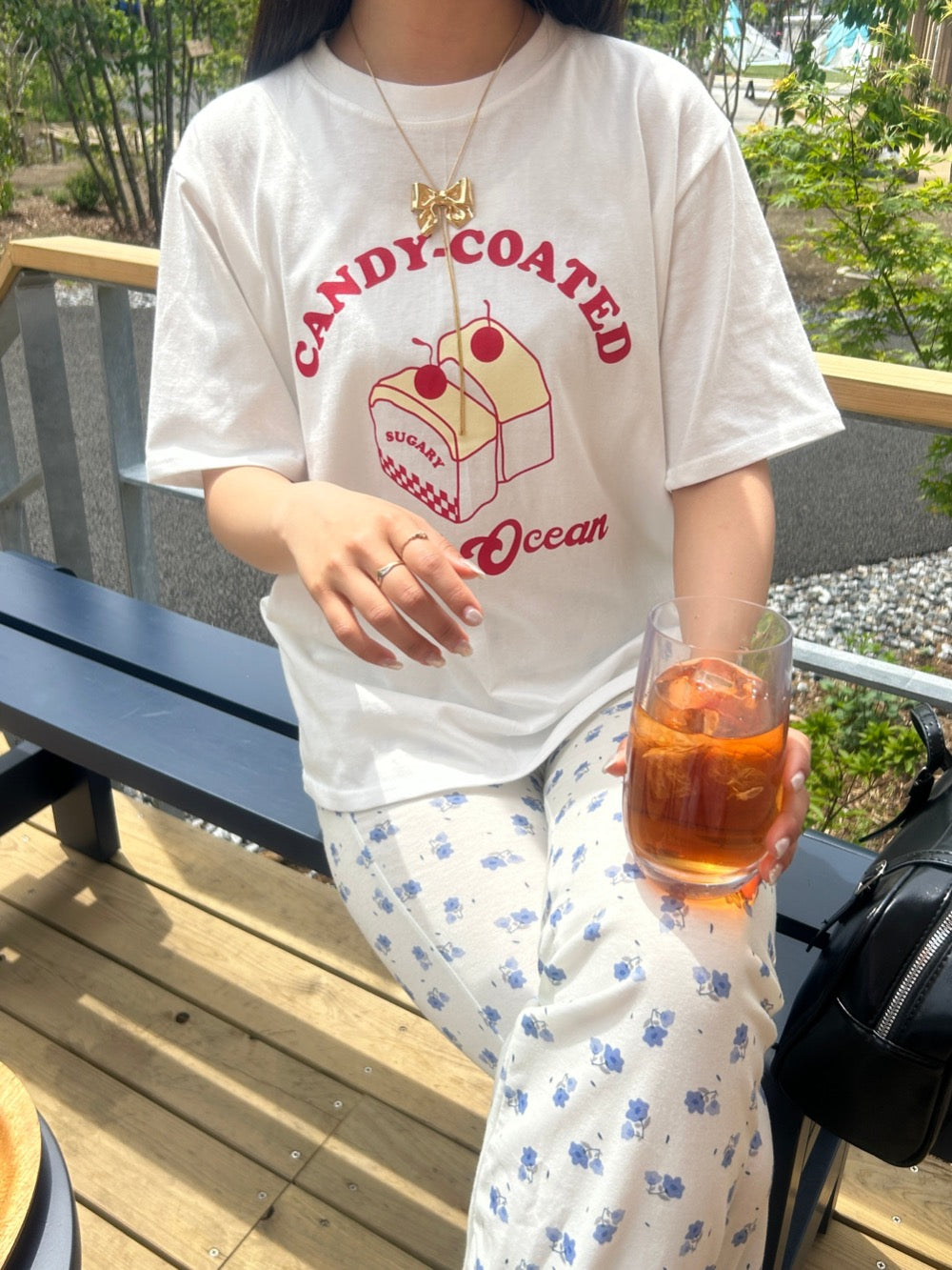 ＜SL2241659＞　candy cake tee