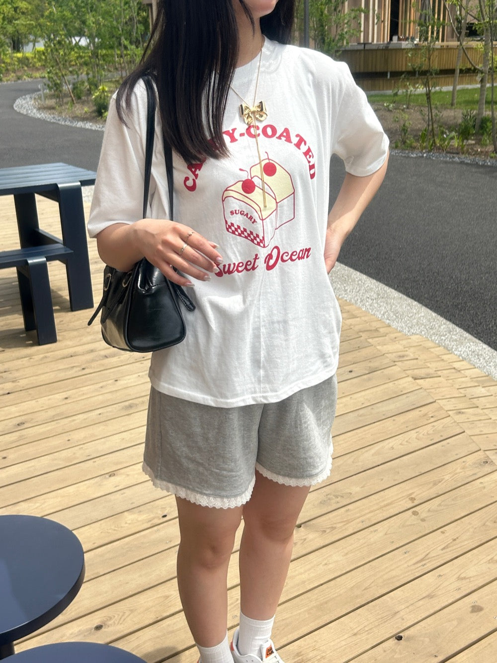 ＜SL2241659＞　candy cake tee
