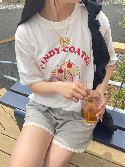 ＜SL2241659＞　candy cake tee