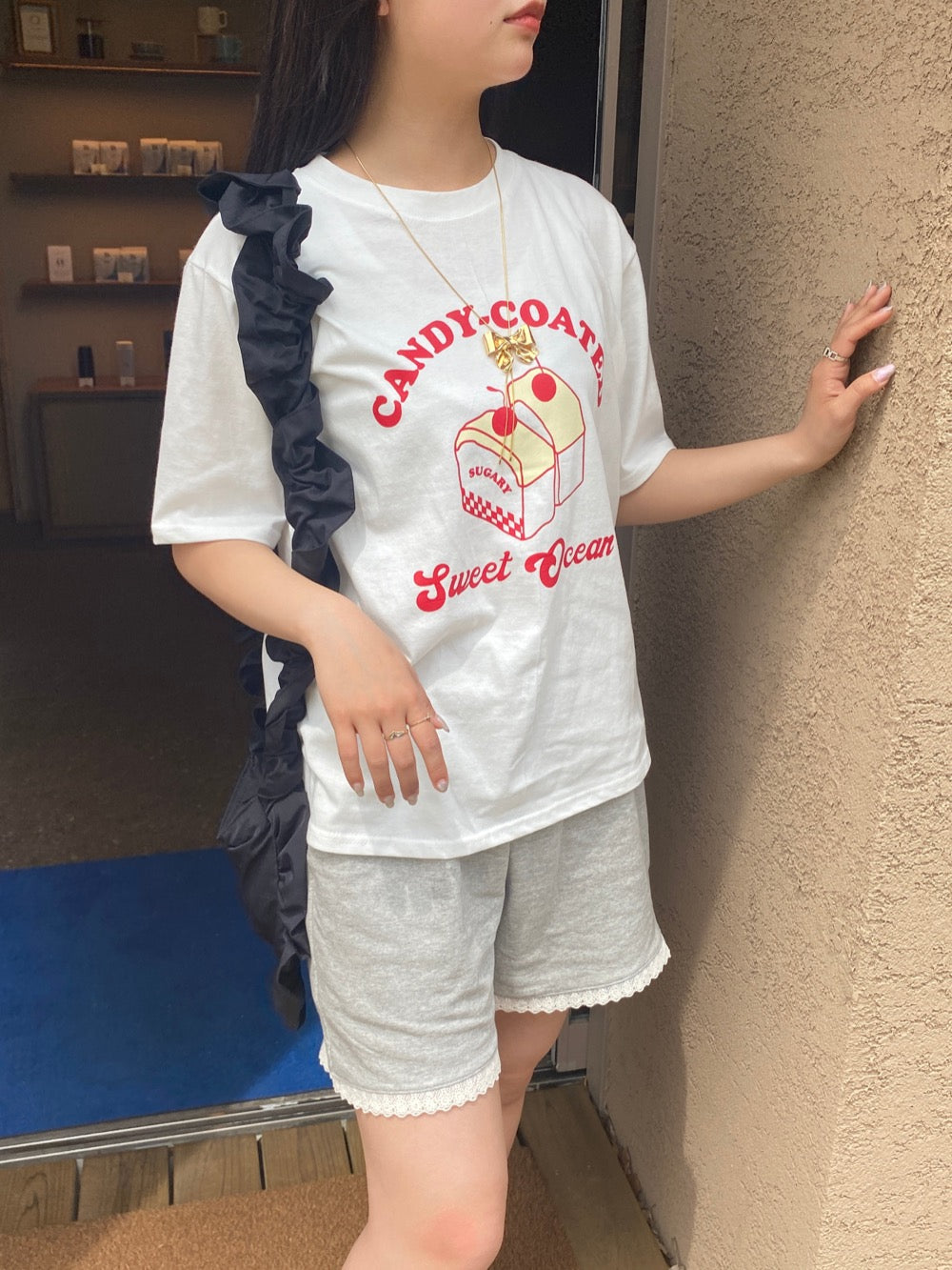 ＜SL2241659＞　candy cake tee