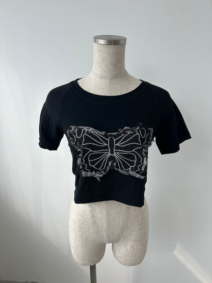 ※ラスト3点！＜GR2242504＞　バタフライTシャツ