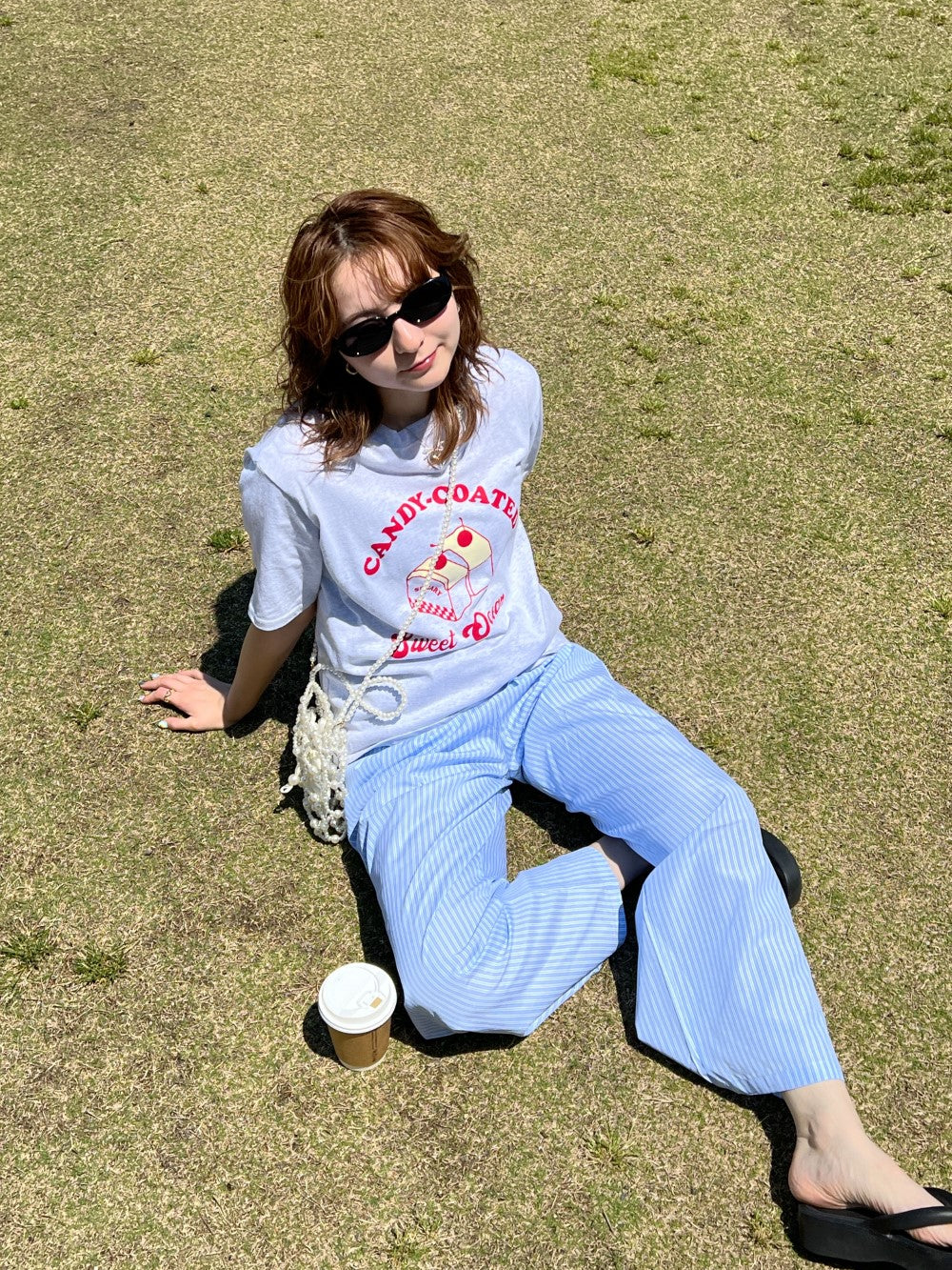 ＜SL2241659＞　candy cake tee