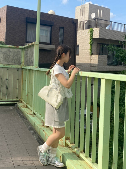 ＜SL2242601＞　フラワーフリルビスチェ